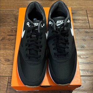 Nike Black and White  Air Max 1 ‘86 OG G Athletic Shoes